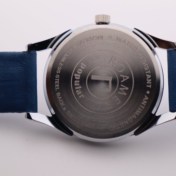 Vintage Roamer ST96 Watch – Swiss Made, 17 Jewels, Manual Wind, Stylish - Picture 8 of 9